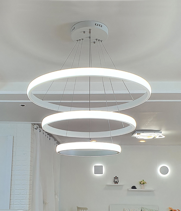 프롤 3단(화이트) 거실전등