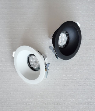 다낭 타공 85mm(3.5인치) 매입등, 매입조명 (블랙,화이트)