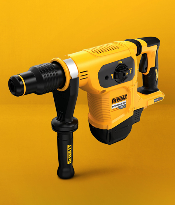 WW 디월트 54V FLEXVOLT XR 브러쉬리스 SDS MAX 햄머드릴, MAX 6.1J DCH481N (베어툴)