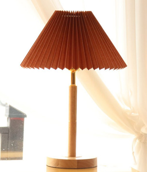 마들렌 주름갓 침실스탠드 무드스탠드